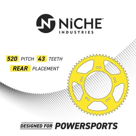 AFTERMARKET Rear Drive Sprocket Suzuki 6451135F50 C-DSP-0026-NIC